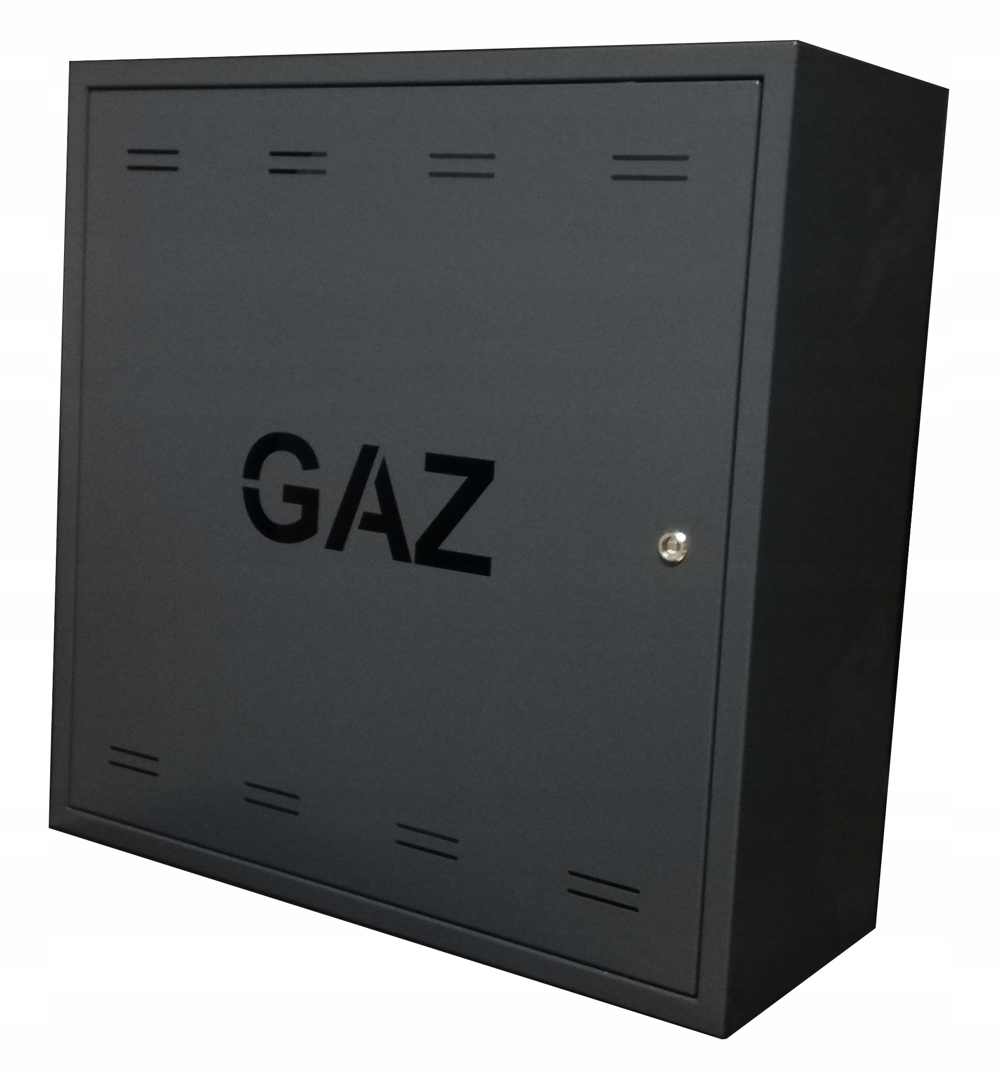 Plynový box 60 X 60 X 25 ANTRACIT, nápis GAS